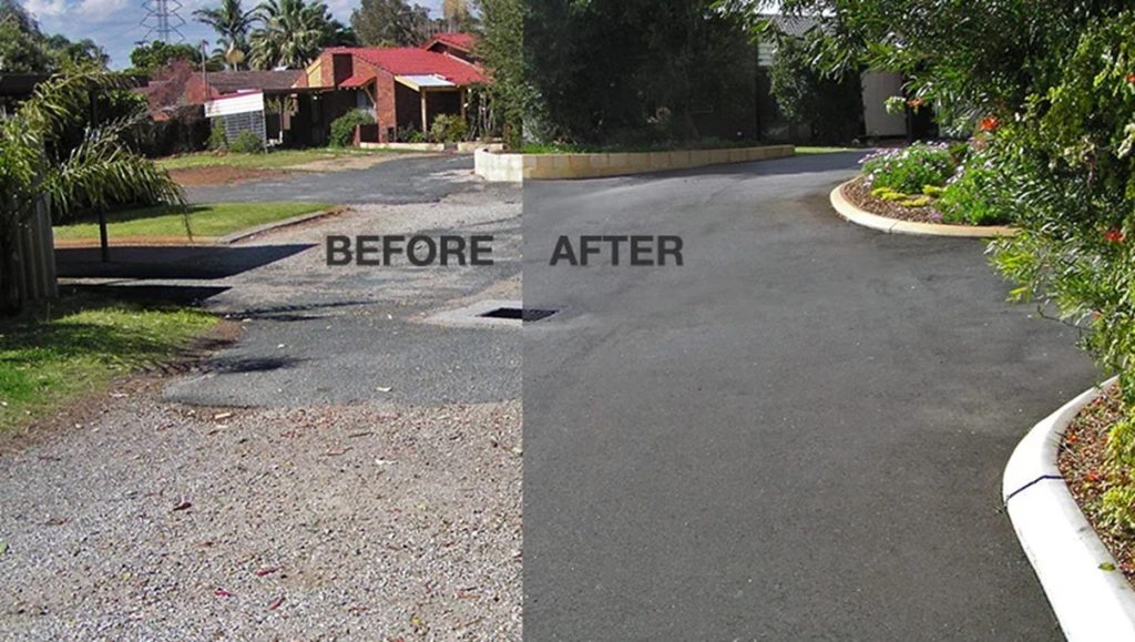 resurfacing driveways
