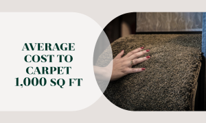 average cost to carpet 1,000 sq ft