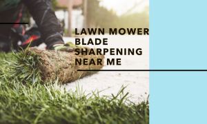 lawn mower blade sharpening near me