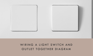 wiring a light switch and outlet together diagram